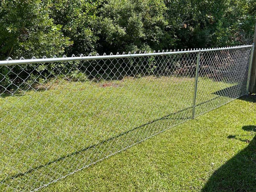 Photo of a Georgia chain link fence