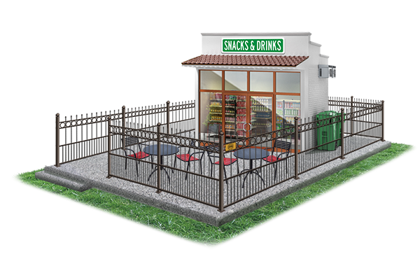 Greater Savannah Commercial fence company