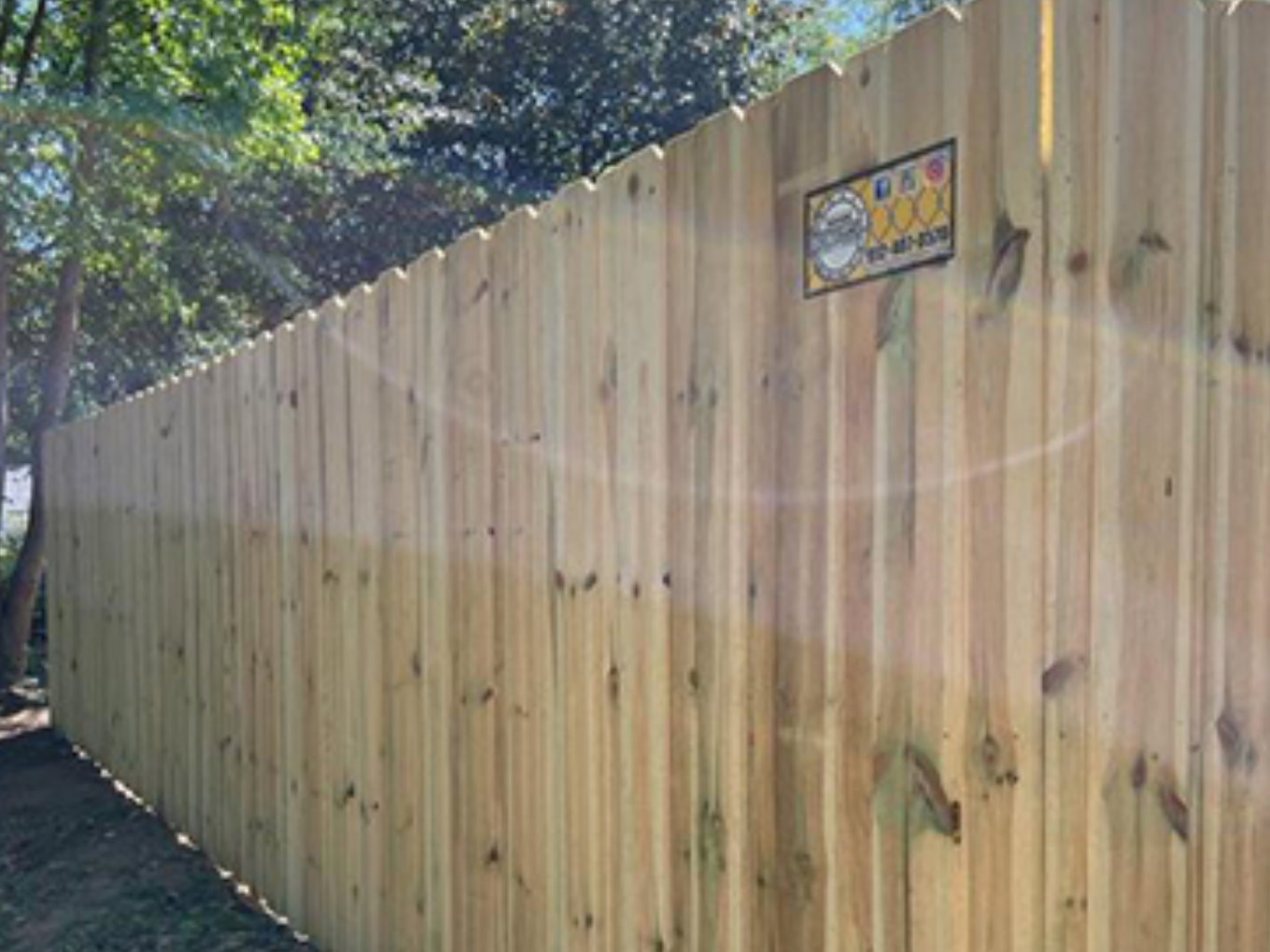 Georgetown Georgia Fence Project Photo