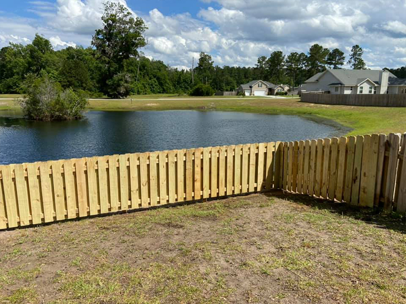 Pooler Georgia Fence Project Photo