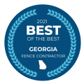 Award - Best Georgia Fence Contractor